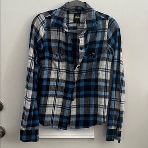 Stussy (vintage) Plaid, soft flannel Shirt